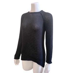 ZARA Black Knit  Sweater, size Large